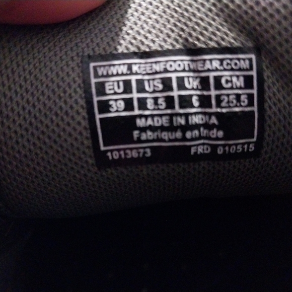 Keen Women's Navy and Gray Sneakers - Picture 8 of 8